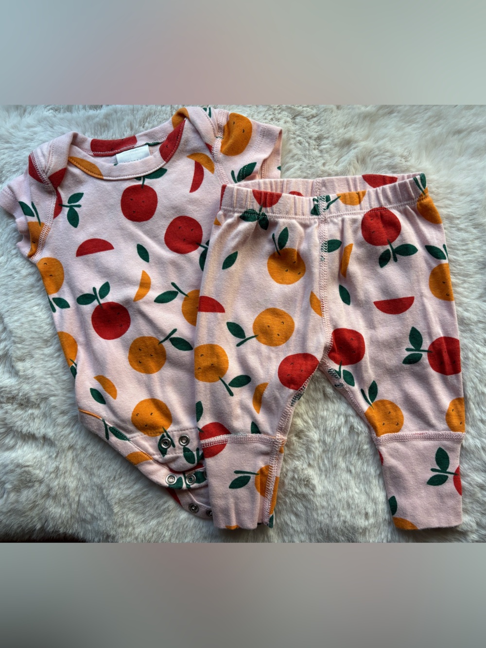 Hanna Andersson Bodysuit and Pant Set